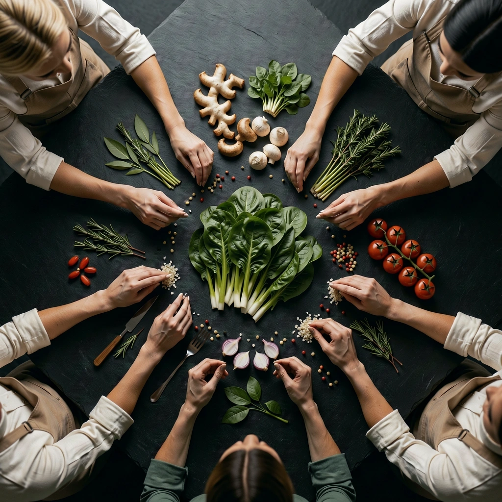 Unser Team bei der Auswahl
